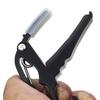 Guitar Capo Aluminum Alloy Quick Adjustment Duty Clamp Universal Folk Acoustic Electric Guitar Clip Squeeze Guitar Accessories