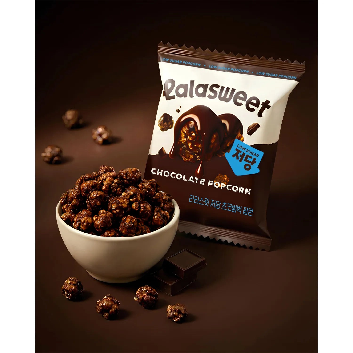 lalasweet Low Sugar Popcorn #Chocolate 30g 30g