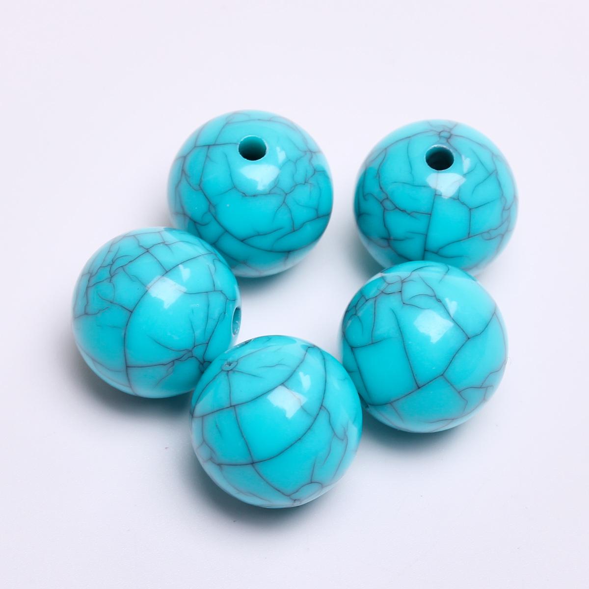 

Главная Товары для вечеринок Браслет Круглые свободные бусины DIY Имитация камня Бирюза для изготовления искусственных ювелирных изделий 6-16 мм 50-5 шт. Аксессуары для ожерелья 16mm