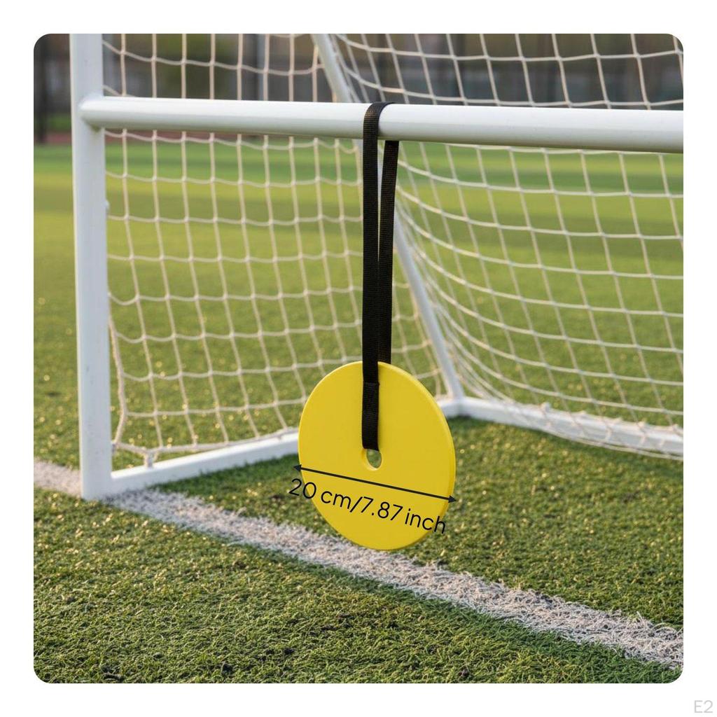 Soccer Accuracy Training Disc Easy Installation Hanging Target Portable Discs