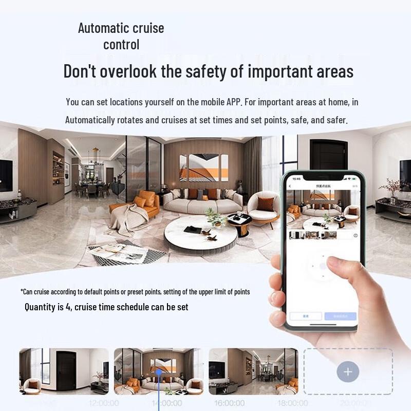 EZVIZ H6C Pro 4MP Indoor Pan/Tilt WiFi Security Camera with Ethernet (CN version)