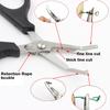 Steel Hook Pliers Line Cutter Fishing Scissors Tackle Tool Kits Lure Bait Scissor Fishing Tools