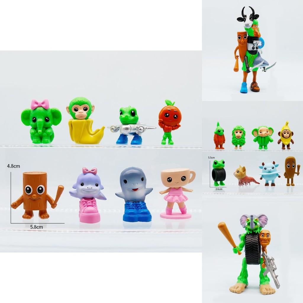 Italský Brainrot Al PVC Sada Figur Mythických Stvoření S Sběratelským Designem Pro Fanoušky Fantasy