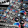 drswk4 New For Bmw M 50TH Power Performance E28 E30 E34 E36 E46 E60 E90 F84 Reflective  Motorcycle Sticker Decals Tank Logo Stickers