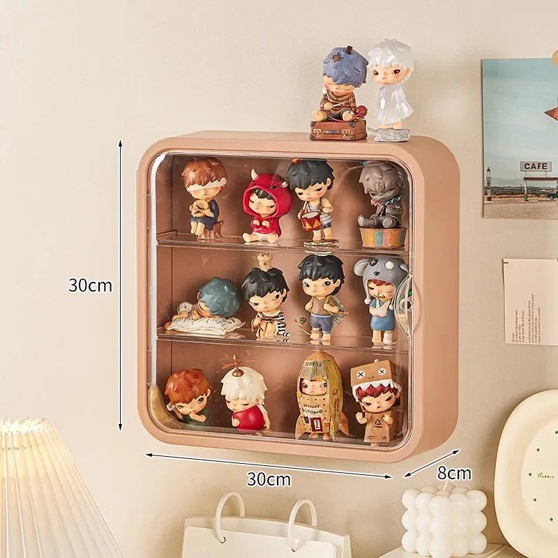 Blind Box Storage Box Wall Mounted Large Capacity Frame Dust-Proof And Moisture-Proof Acrylic Manual Storage Showcase Display