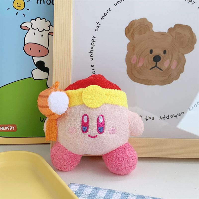 

Japanese Cartoon Star Card Plush Pendant Cute Girl Heart Doll School Bag Hanging Ornament Grab Machine Doll Keychain Gift height about 9-13cm