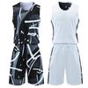 2026 New Double-side Basketball Jerseys Men Reversible Basketball Jersey Custom Youth Sports Uniforms Breathable Training Suits