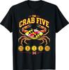 The Crab Five Crab Flag Maryland T-Shirt