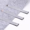 20Pcs Metal Fabric Sewing Clamp Stainless Steel Hemming Clips with 3Inch Measuring Ruler for Quilting Fabric Marking