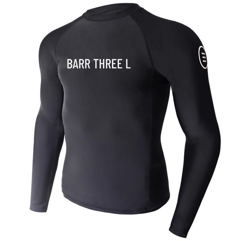 Korean Men's Long Sleeve Quick-Dry Diving Suit: Jellyfish-Proof Snorkeling & Surfing Set.