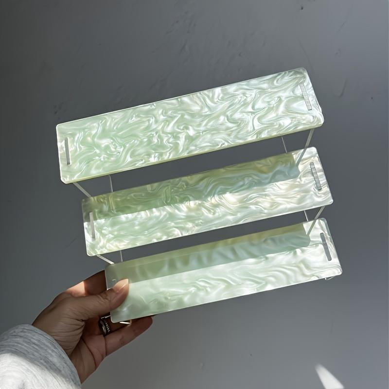 Acrylic Three-layer Display Rack, Display Rack Storage Art Organizer, Suitable for Party Display Rack, Holiday Decoration