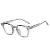 Women's Retro Square Black Frame Glasses - Bare Face Enhancement for Small, Round Faces, Myopia-Friendly