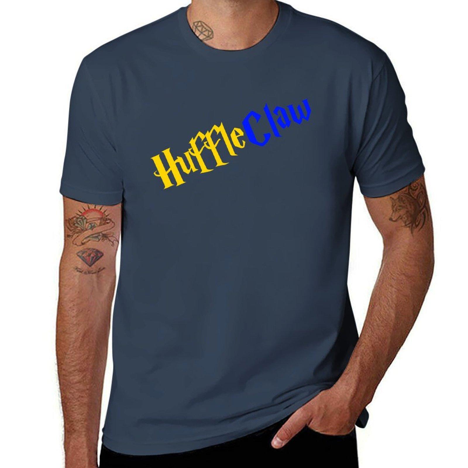 Huffleclaw Tshirt Modern Print Casual Tshirt S