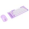 Wireless Keyboard and Mouse Combo 85 Key Bluetooth Cordless Mice Keyboard with 2.4 GHz USB Receiver for PC Laptop