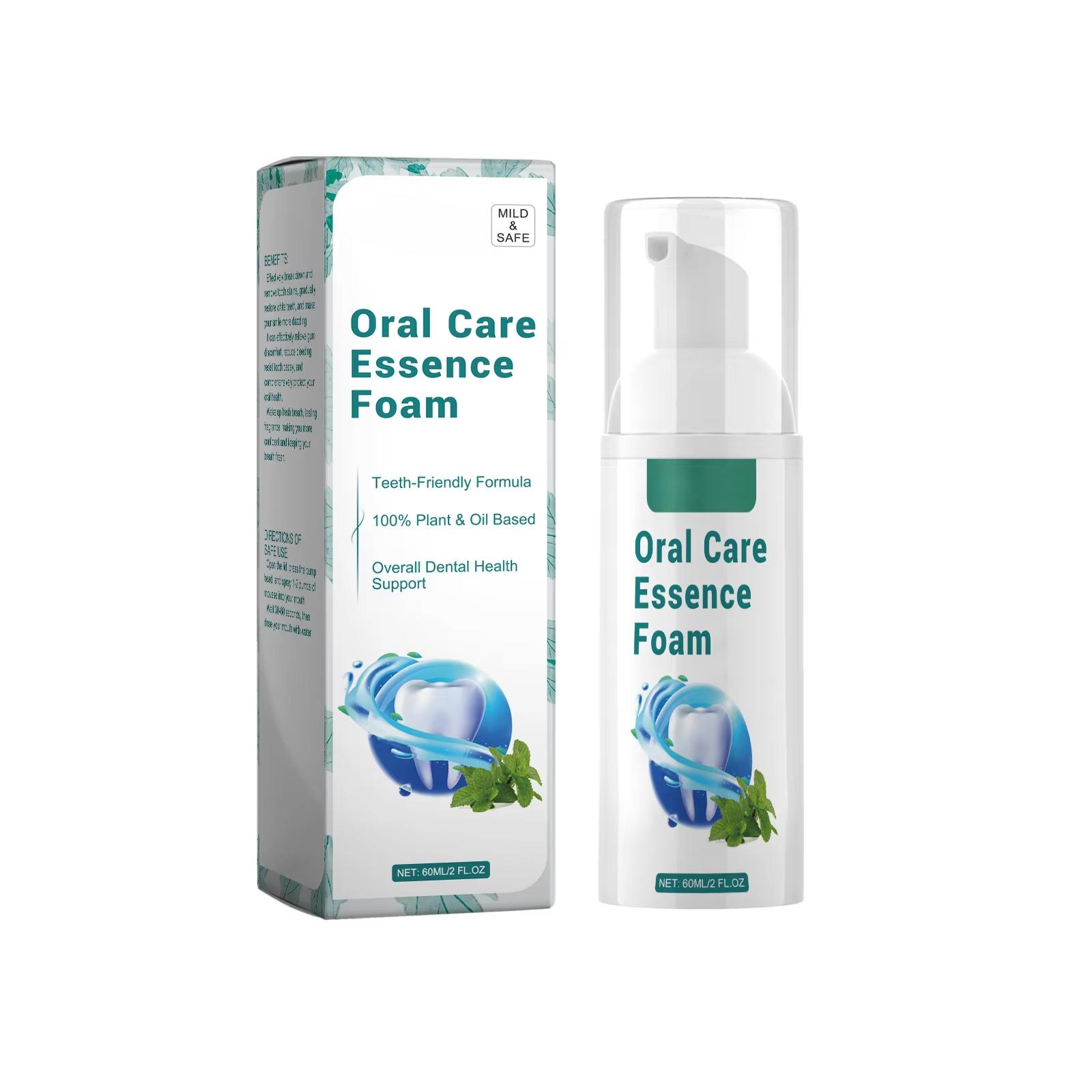 

60 мл Отбеливающая мусс-зубная паста Пена Восстановление Десен Удаление Пятен Освежение Полости Рта Осветление Улучшение Желтизны Зубов Мусс 1PC