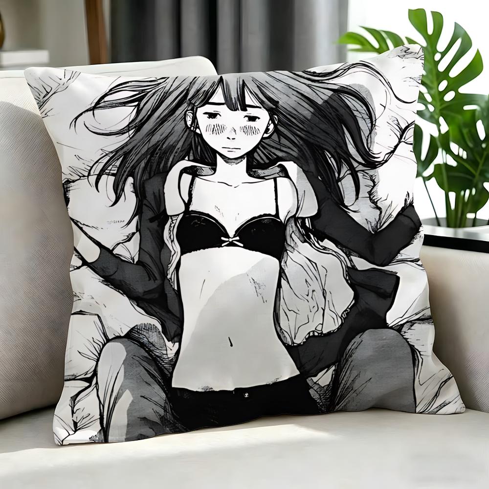 manga Goodnight Punpun Cushion Cover Cushion Cover Set Pcs x x x Pillowcase Decorative Sofa Home Decor