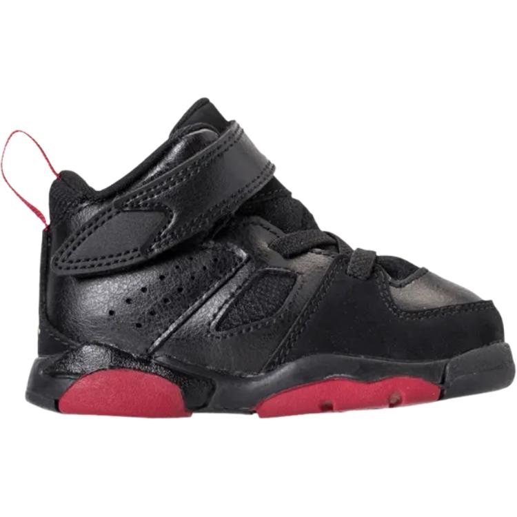 Jordan Flight Club 91 Leather Mid Top Toddler Shoes Black Infant And Toddler 555330-067