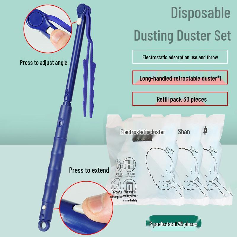 Non-Woven Fine Fiber Feather Duster for Home, Desktop & Extended Cleaning