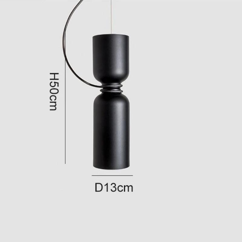 Nordic Creative Art Pendant Light Restaurant Bedroom Chandelier Forged Iron Lampshade Modern Design Decorative Lighting Fixtures