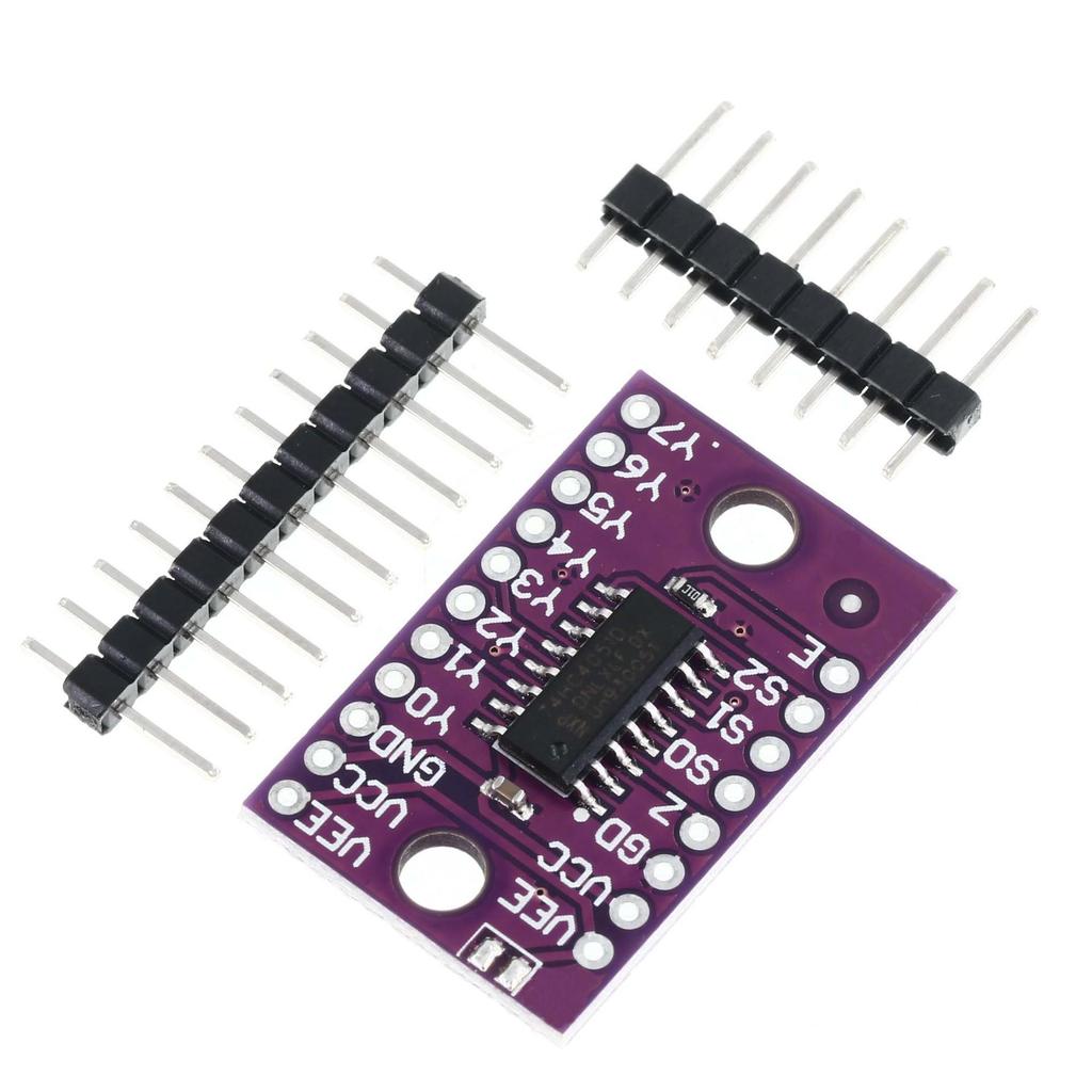 74HC4051 8-Channel Analog Multiplexer/Demultiplexer Module