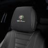 Hub Caps Leather Car Pillowcase Car Supplies Headrest Cover For Alfa Romeo 4C 159 Spider Giulia Giulietta 156 Anti Fouling Decor XGHIJ1