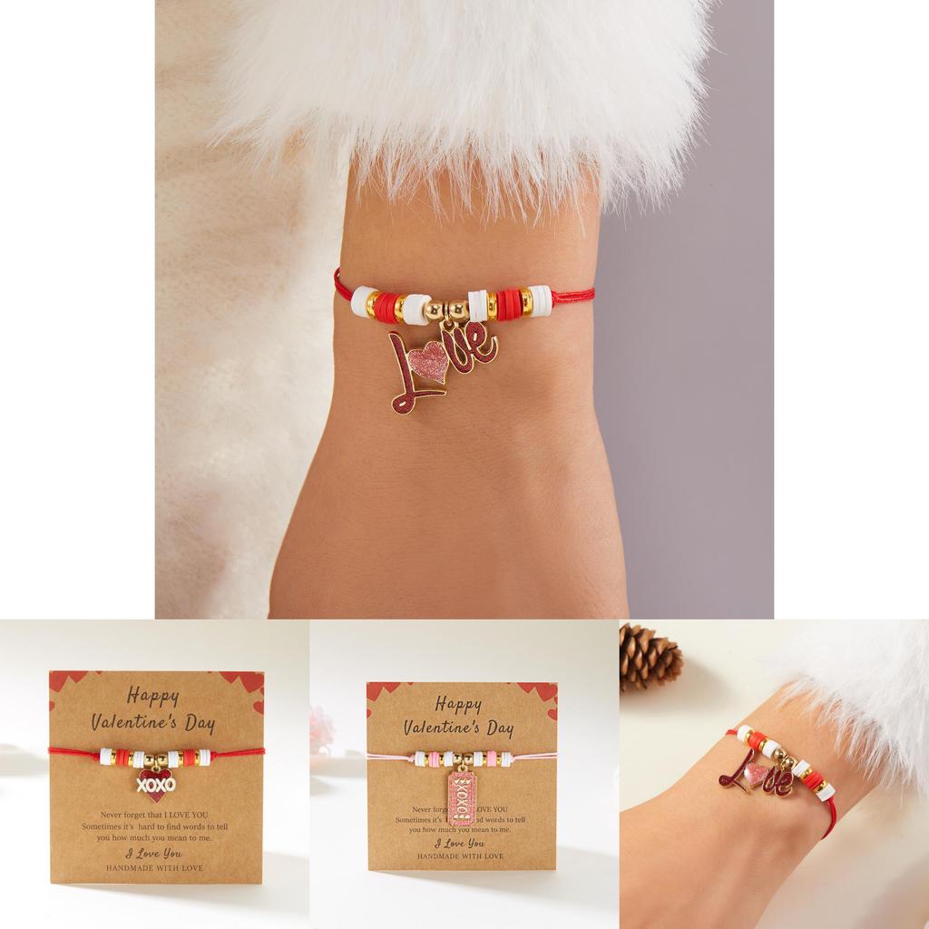 Handcrafted Star Heart Pattern Bracelet For Women Gift Weddings Summer Style