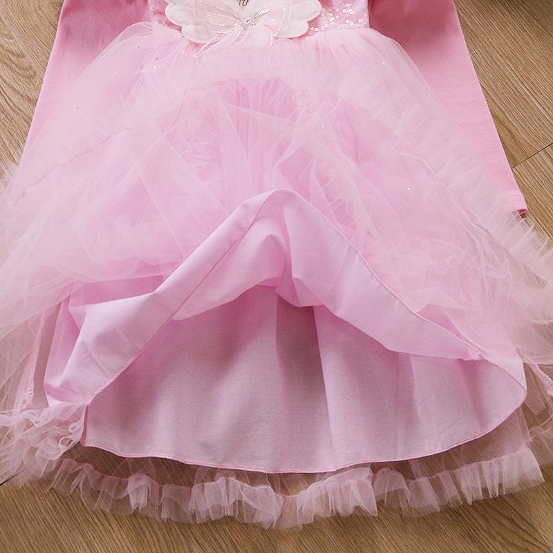 Girls' Kuromi Summer 2025 Lolita Princess Dress - New Fashionable Evening Puffy Skirt