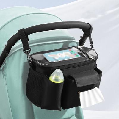 Large Capacity Baby Stroller Hanging Bag Cartoon Mummy Storage Bag  Baby Storage
