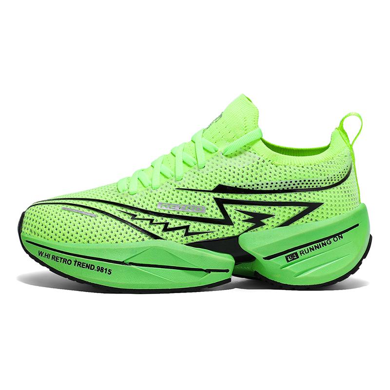 Carbon Plate Marathon Men Sports Running Shoes Breathable Lightweight Women's Comfortable Athletic Nonskid Air Cushion Sneakers
