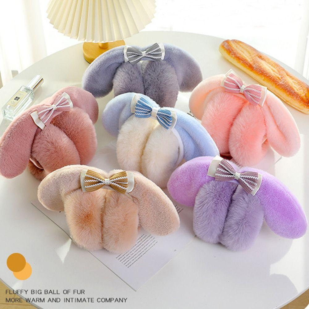 Windproof Earmuffs Autumn Winter Ear Warmer Fashion Plush Ear Cover