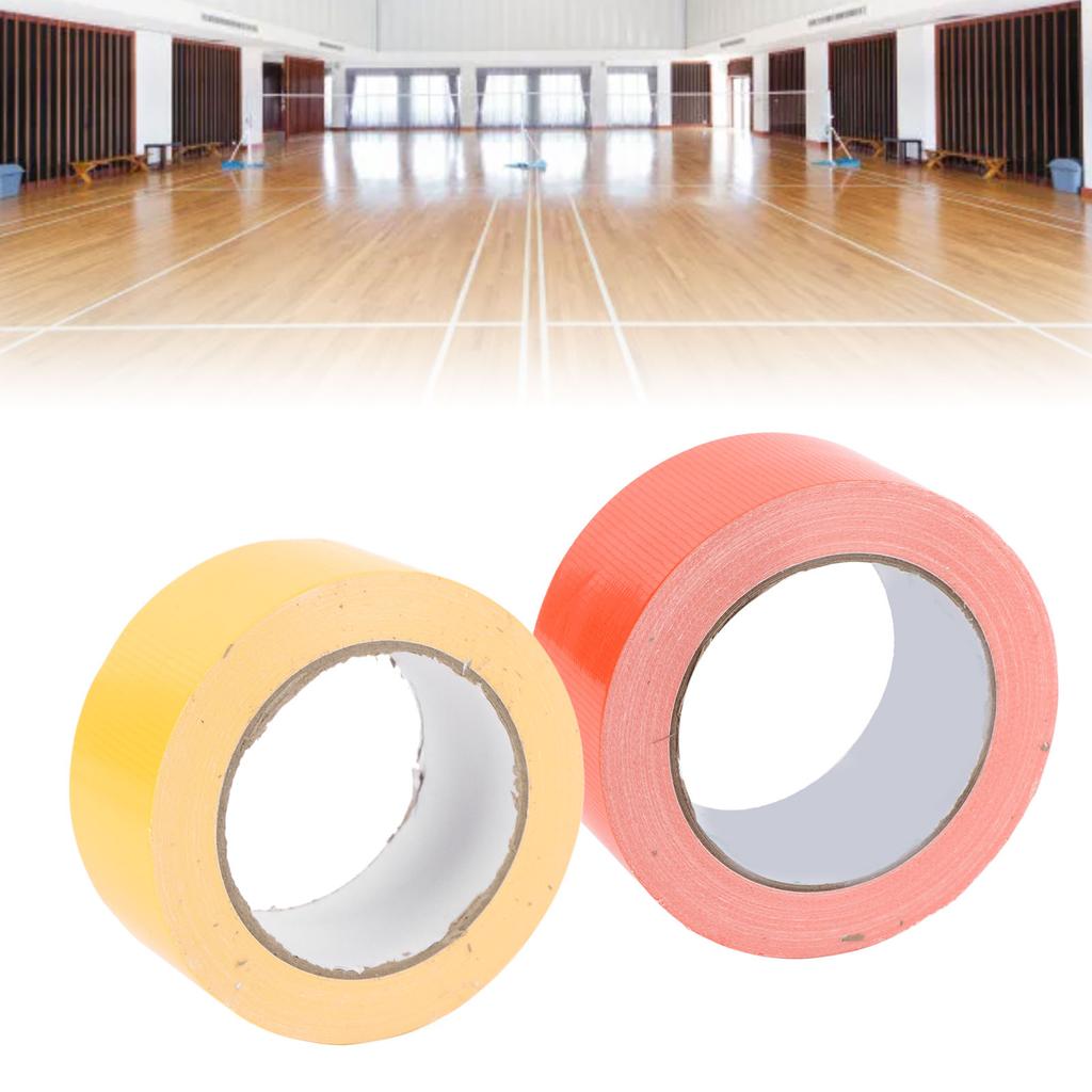 Court Marking Tape Sports Court Tape Powerful Adhesion 20 Meters Outdoor Court Marking Tape for Ball Games Venues