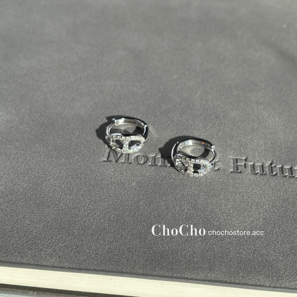 Elegant Fashion Rhinestone Pig Nose Ear Cuff Stud Earrings Geometrics Hoop Earrings for Women Office Party New Jewelry Gift 2026