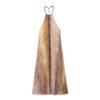 Summer Tie-Dye Halter Neck Pleated Dress - European & American Style Women's Fashion