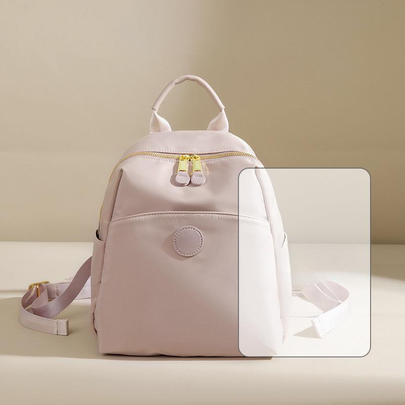 

Легкий нейлоновый маленький рюкзак для женщин Новая мода Водонепроницаемая дорожная сумка из ткани Оксфорд Простой рюкзак для поездок на работу