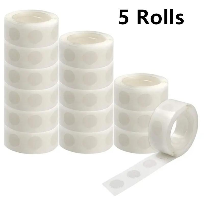 1/5/10 Rolls 11mm Double-Sided Candle Wick Stickers Adhesive Glue Stickers Balloon Tape Removable DIY Candle Making
