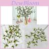 Artificial Leaf Branch For Wedding Decor And Photography Props With Silk Fabric Material