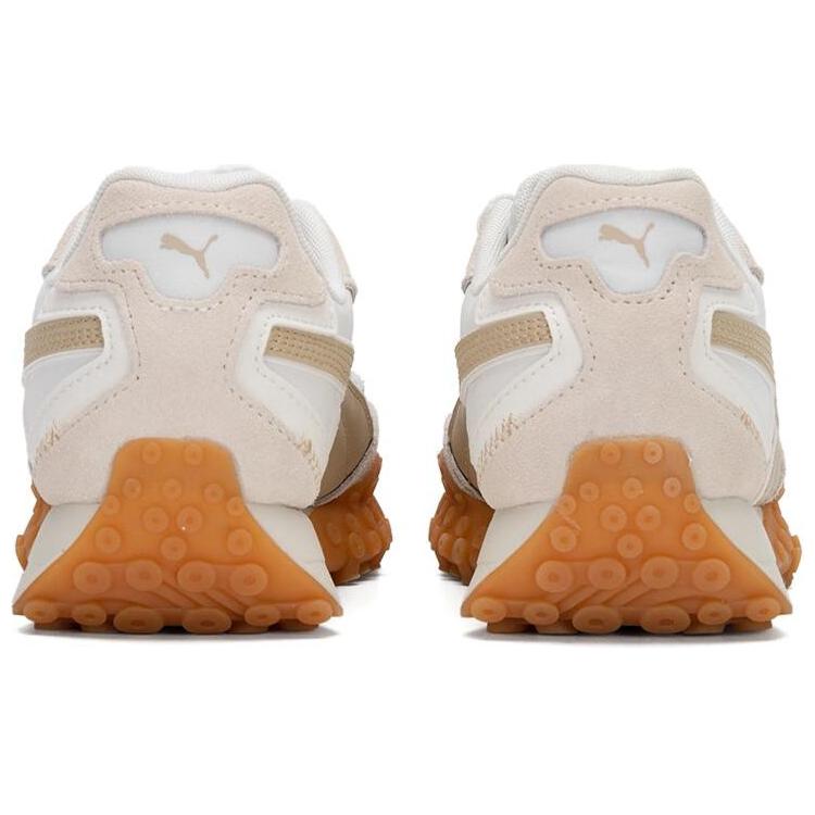 Puma Blktop Rider Nylon LT Unisex White Brown 401440-04