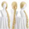 Monoii Rapunzel Wig with Wig Net, Cosplay, Halloween, Princess, Long Blonde Wig