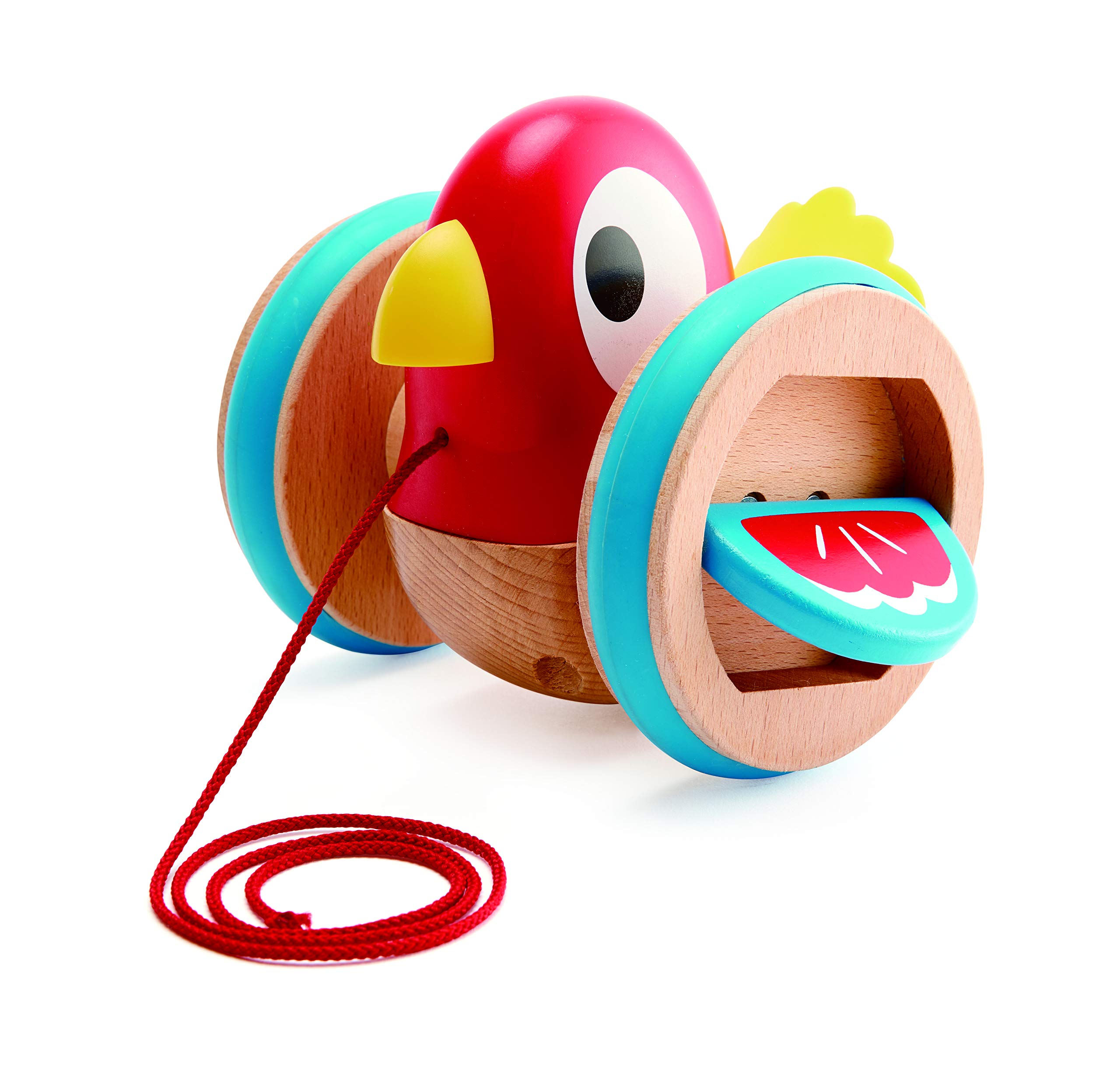 

Hape Деревянная игрушка-каталка Птица, хлопающая крыльями для возрастов E0360 1+