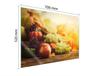 Glass protective plate for the stove 70x52 Fruit