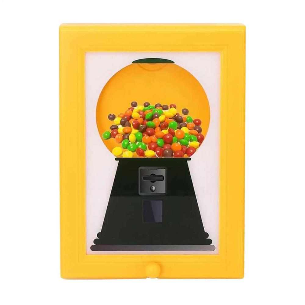Candy Dispenser Picture Frame Wall Mount Candy Dispenser Hanging Handy Candies Frame Easy Restock Moisture Proof For Holiday