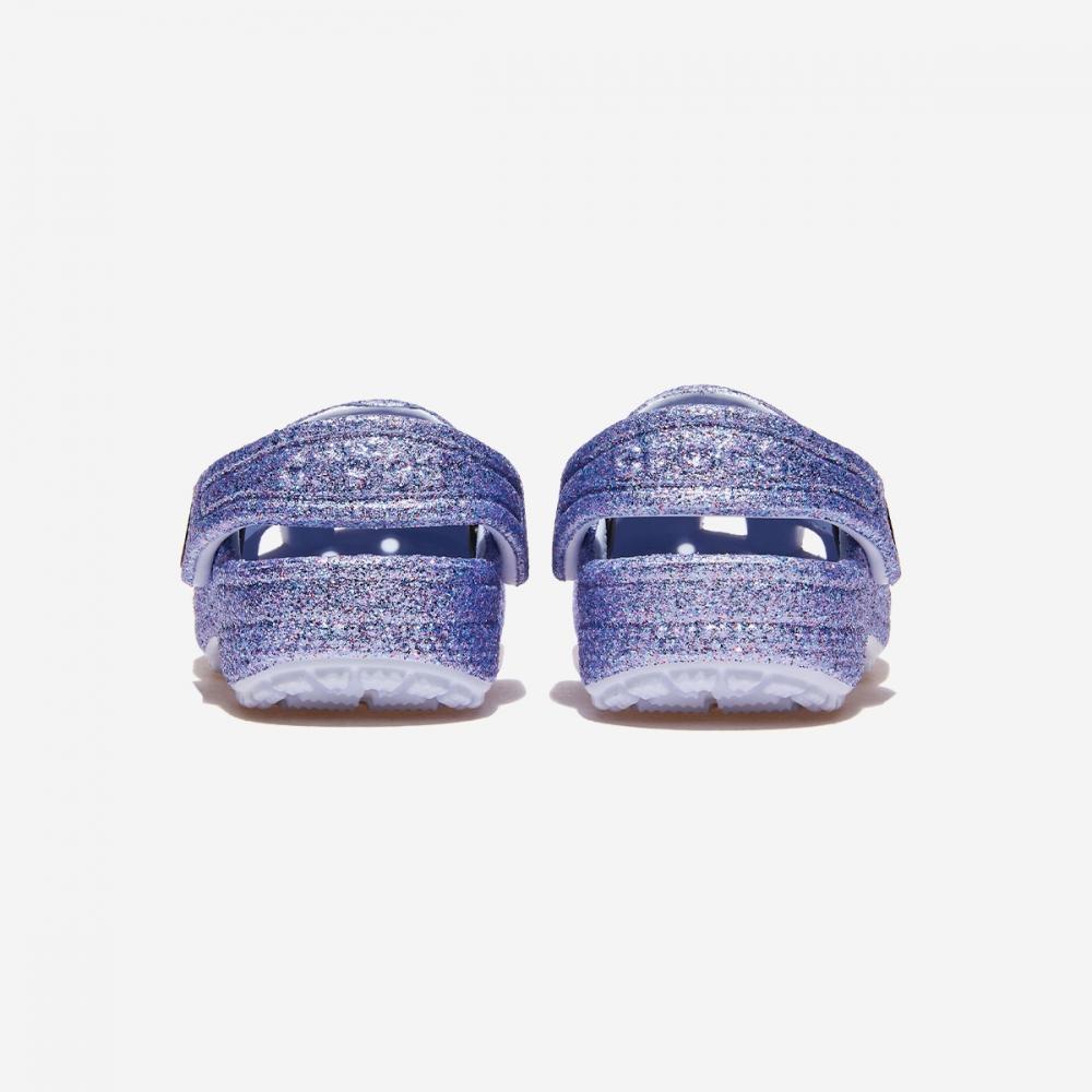 Crocs Sabot Classique à Paillettes Tout-Petit Crs206992 Paillettes Givré