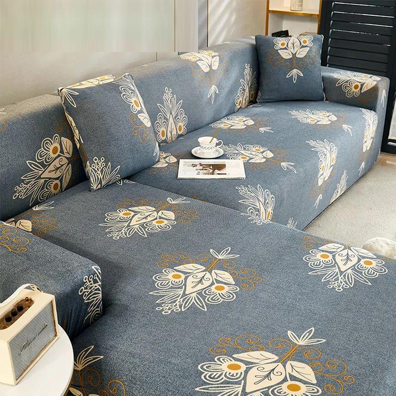 1/2/3/4 Seat Modern Style Sofa Cover Cushion Washable Stretch Sofa Cover Full Cover Non-slip Modular Soft Sofa Cover