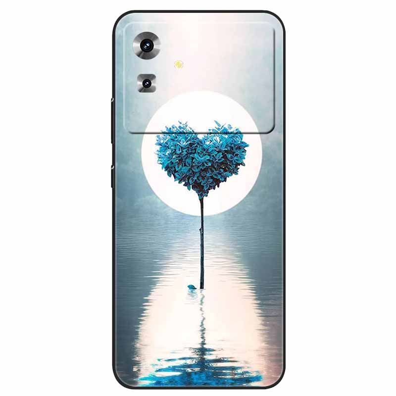 Funda para Teléfono Para Cubot Note 21 Funda Moda Mármol Silicona Suave Cubiertas Traseras Para Cubot Note 21 Protección Carcasas NOTE21 Bolsa Encantadora
