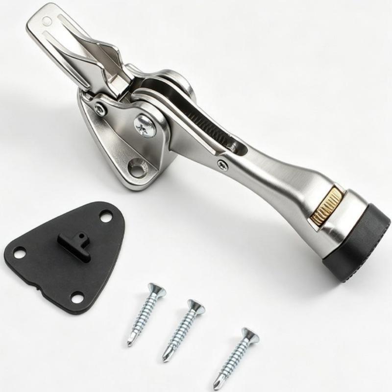 1Pcs Anti Collision Easy Pedal Floor Holder Kick Down Door Stopper Hardware Wall Protectors Door Holder