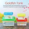 Transparen Aquarium Feeding Turtle Tank Pet Products Goldfish Tank Hamster Box