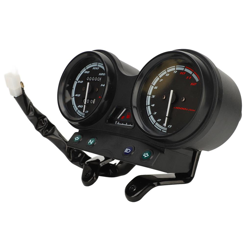 12V Motorrad-Kombi-Instrument Präzise Anzeige Stilvolles Motorrad-Tachometer Kilometerzähler-Instrument für YBR 125