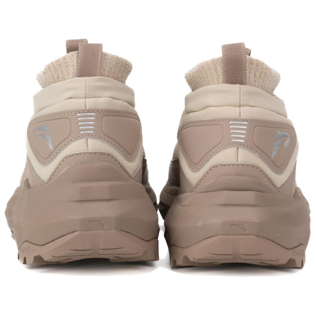 Anta Unbounded Down Winter Warm Mid-Top Outdoor Cotton Shoes Men Shoes Dark-Gray Brown 112548934-3