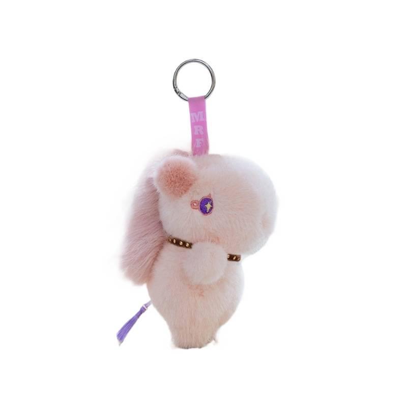 Zodiac Year Horse Plush Pendant Keychain - Cross-Border Pony Doll Mascot.
