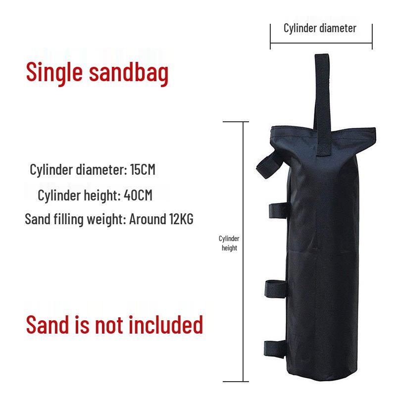Water-Fillable Weighted Base Bag for Outdoor Tents and Umbrellas